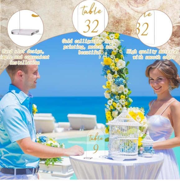 Table Number Signs - Picture 2 of 4